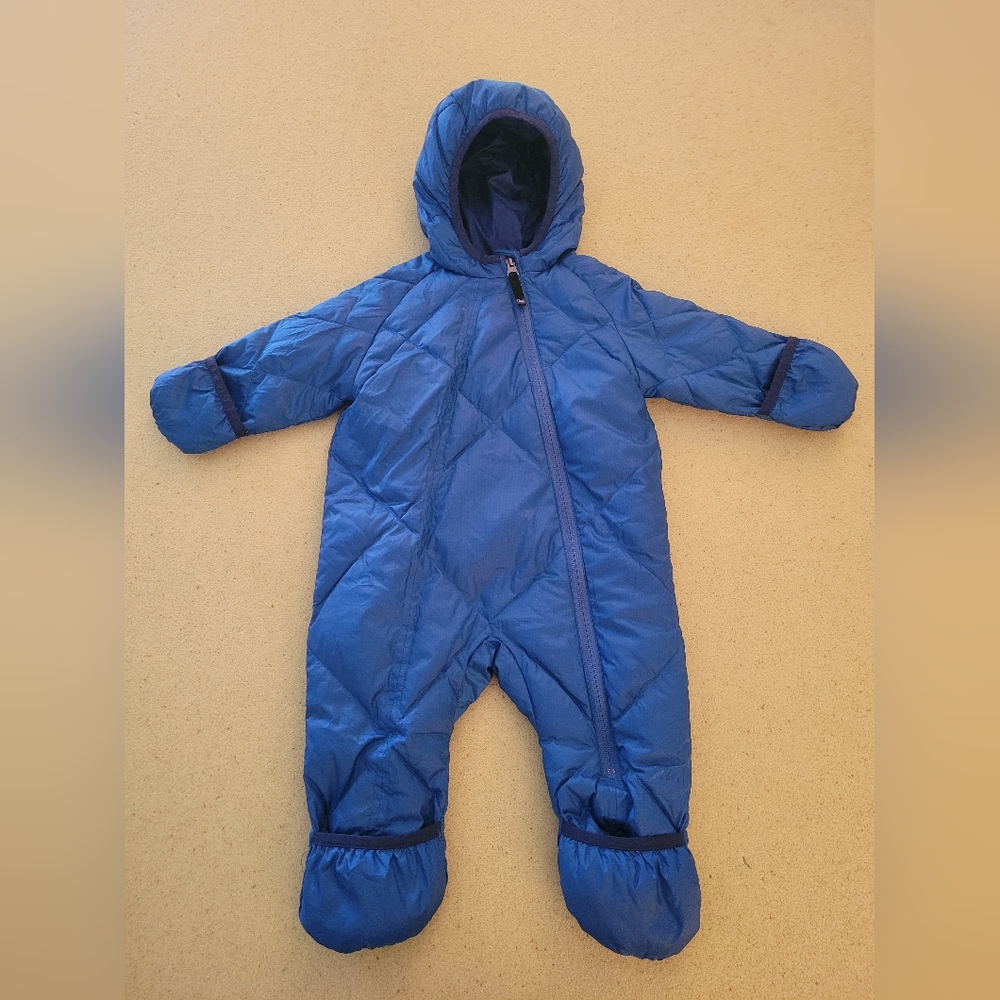 REI Blue Kids One Piece Snowsuit